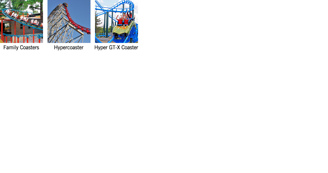 Chance Rides - Coasters Index